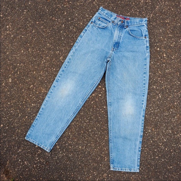 Youth 80’s USA High Waisted Jeans 24” - Picture 2 of 4